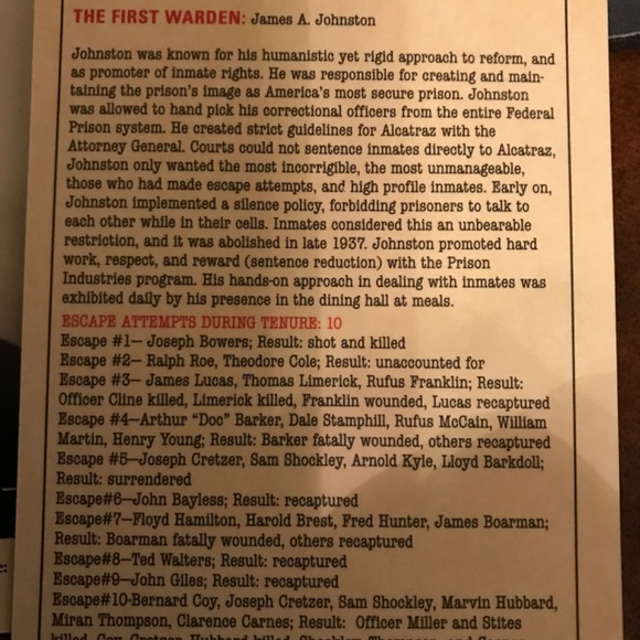 Alcatraz Prisoner mug shots & key - Picture 5 of 7